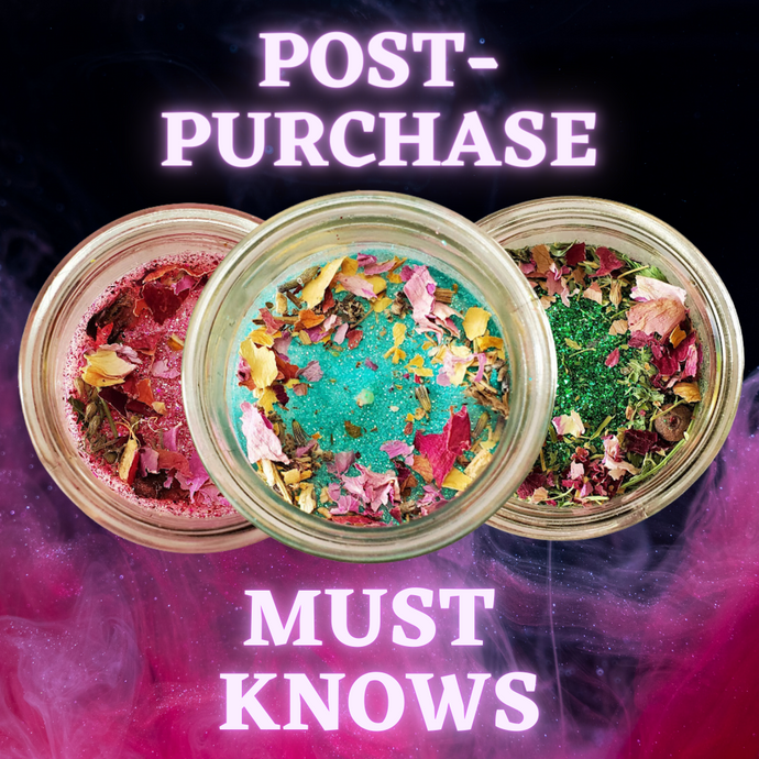 Post-Purchase Candle Information