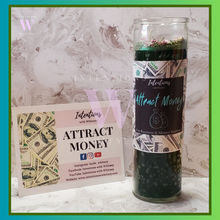 Load image into Gallery viewer, Attract Money Intention Candle
