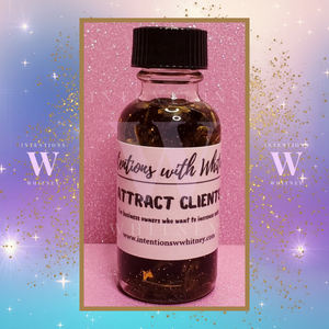 Attract Clients Intention Oil