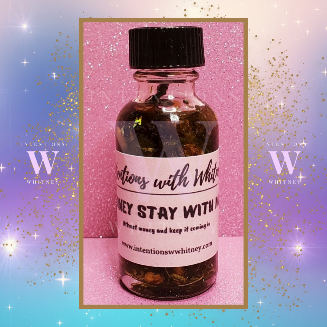 Money Stay with Me Intention Oil
