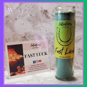 Fast Luck Intention Candle