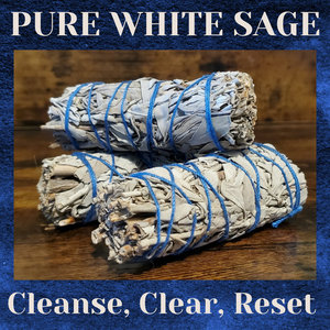 Pure White Sage Smudge Sticks